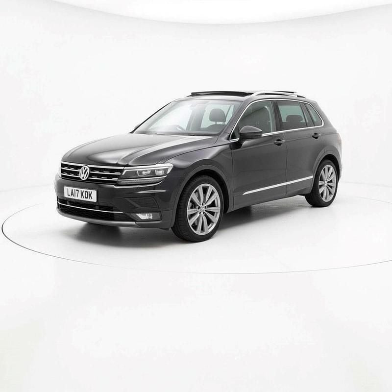 Used VW Tiguan SEL 180 HP (132 kW) 2017 Black SUV