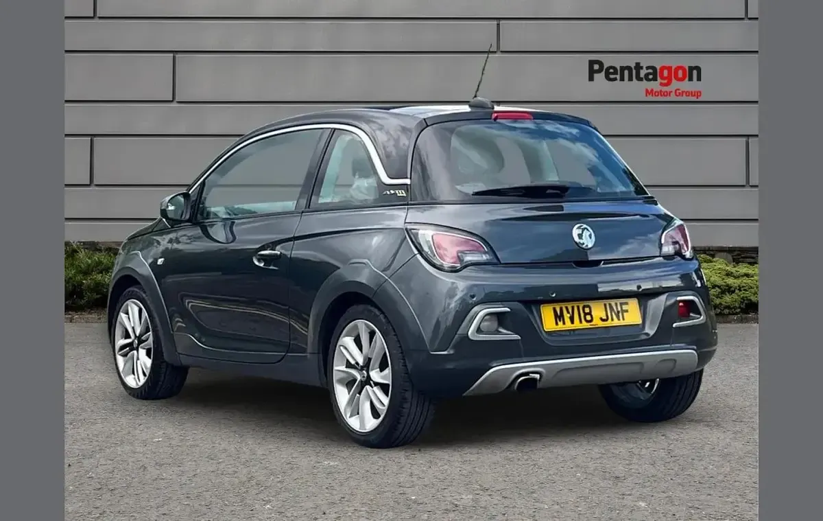 Used Vauxhall Adam Rocks 86 HP (63 kW) 2018 Grey Hatchback