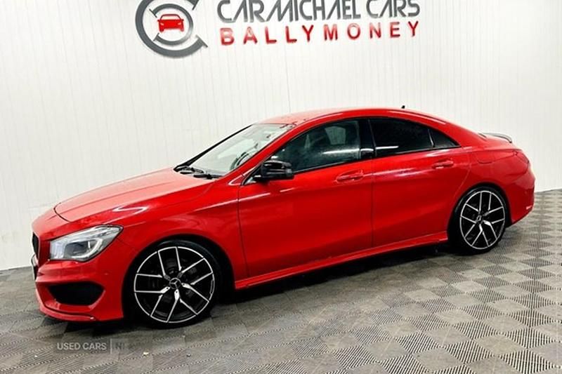 Red Used 2015 Mercedes CLA220 AMG Sedan | £8,990 (Good price) - Image 1/1