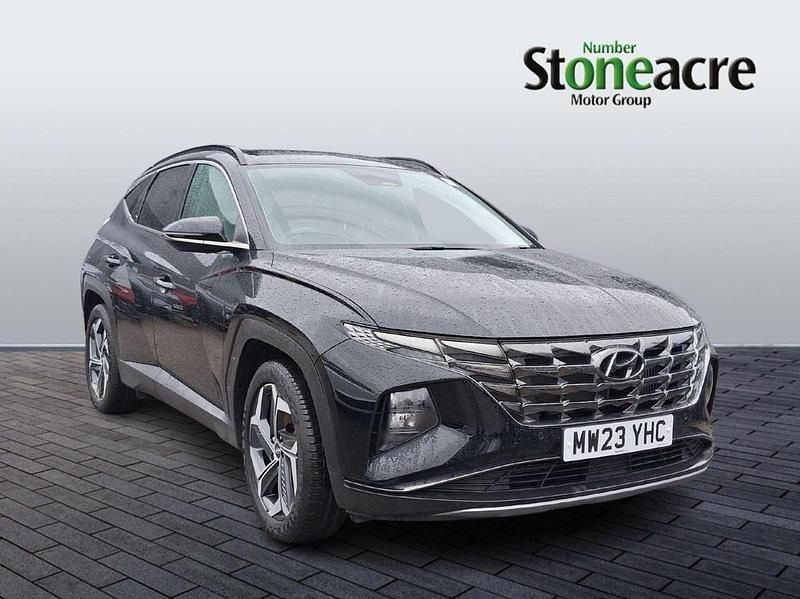 Black Used 2023 Hyundai Tucson Ultimate SUV | £21,995 (Fair price) - Image 1/4