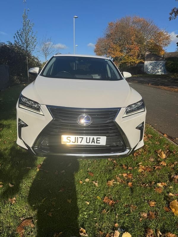 Used Lexus RX450h Luxury Line 2017 White SUV