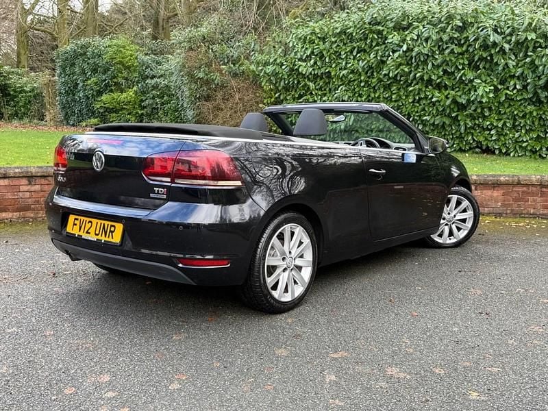Used VW Golf Cabriolet S 2012 Black Cabriolet