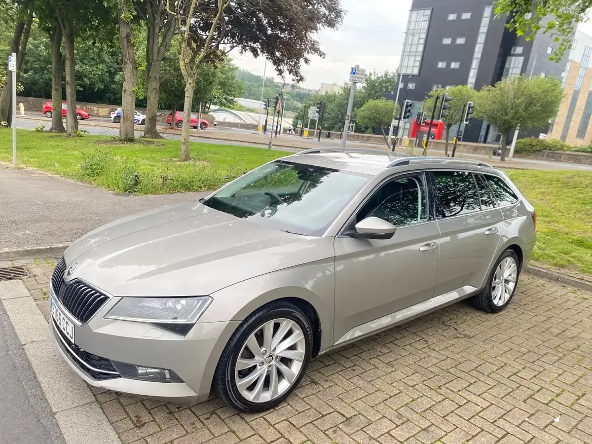 Used Skoda Superb SE L Executive 2015 Beige Estate