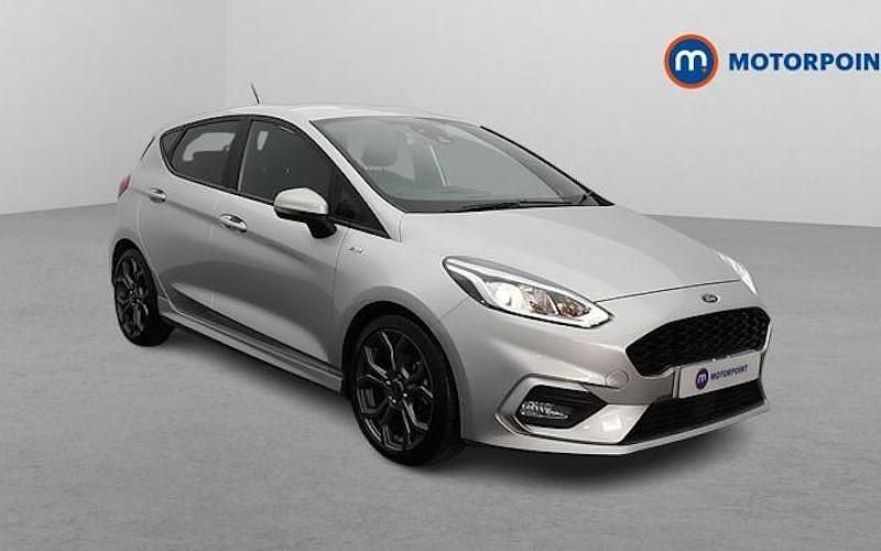 Used Ford Fiesta ST-Line 125 HP (91 kW) 2019 Silver Hatchback