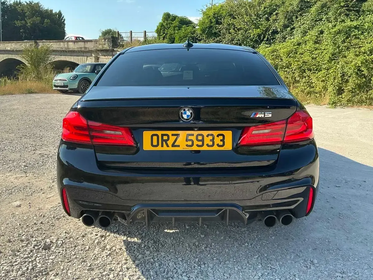 Used BMW M5 2018 Black Sedan