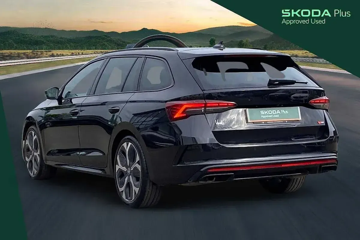 Used Skoda Octavia vRS 195 HP (143 kW) 2026 Black magic pearl effect Estate