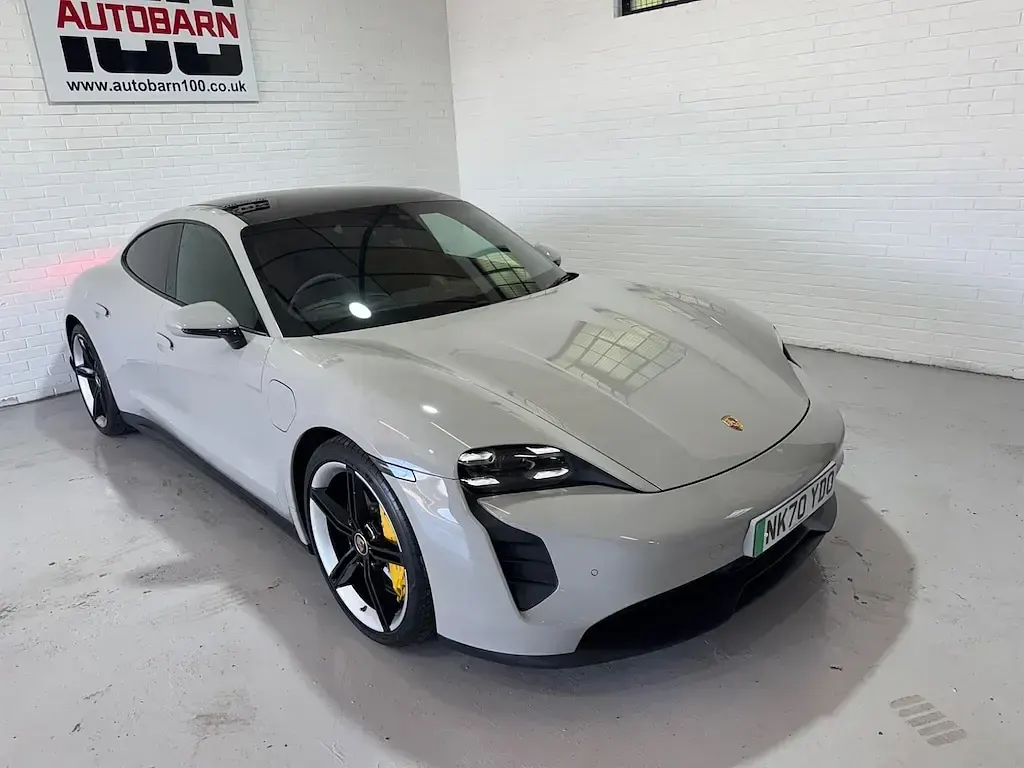 Used Porsche Taycan Performance Package 419 kW (571 HP) 2020 Grey Sedan
