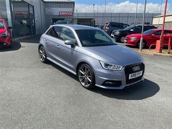 Silver Used 2018 Audi A1 Sportback Black Edition Hatchback | £14,995 (Expensive) - Image 1/1