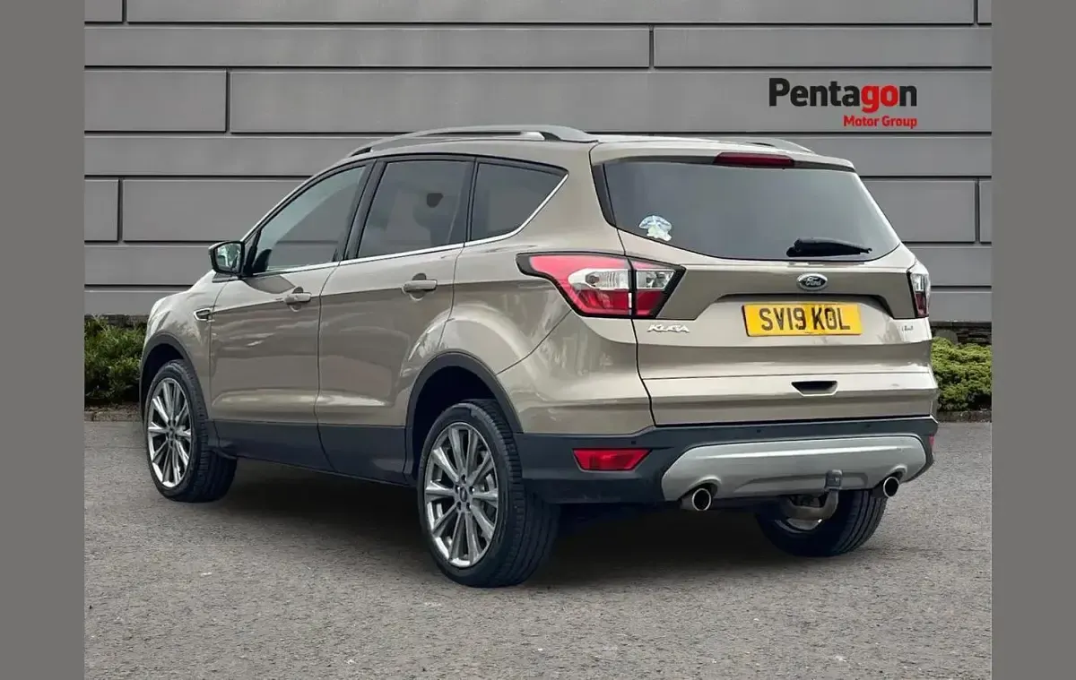 Second-hand Ford Kuga Titanium X 182 CP (133 kW) 2019 Argintiu SUV