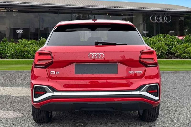 New Audi Q2 S-Line 2026 Red SUV