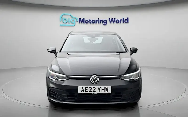 Used VW Golf VIII Life 110 HP (80 kW) 2022 Black Hatchback