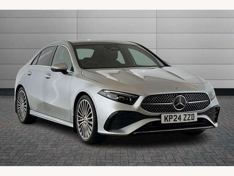 Silver Used 2024 Mercedes A200 AMG Line Premium Plus Sedan | £28,390 (A bit pricey) - Image 1/4
