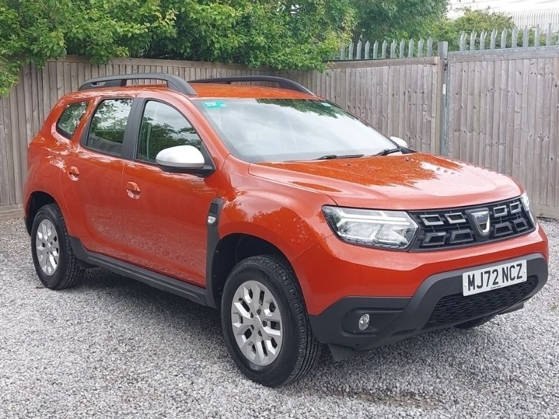 Orange Used 2022 Dacia Duster Comfort SUV | £13,698 (Fair price) - Image 1/4