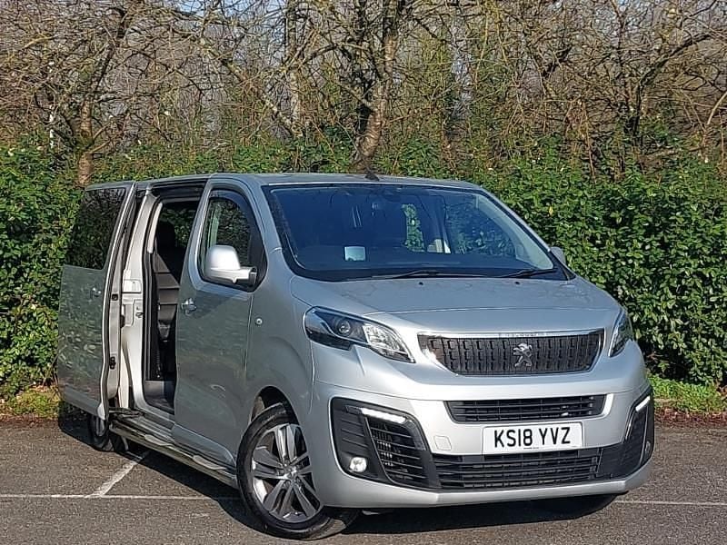 Used Peugeot Traveller Business-Line 150 HP (110 kW) 2018 Silver MPV
