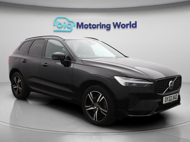 Black Used 2022 Volvo XC60 R-Design SUV | £26,000 (Good price) - Image 1/4