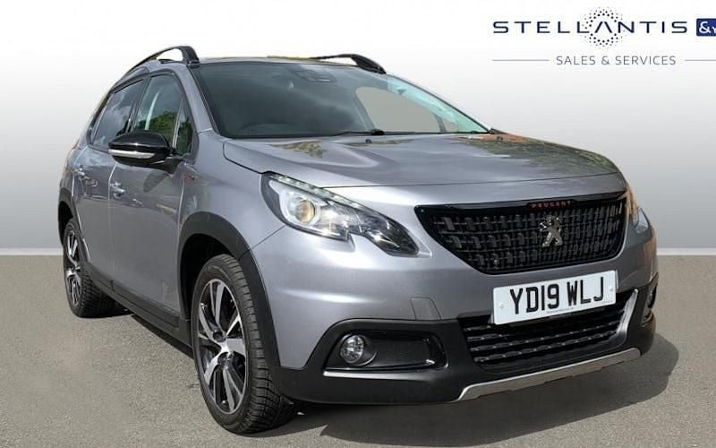 Grey Used 2019 Peugeot 2008 GT-line SUV | £12,566 (Fair price) - Image 1/4