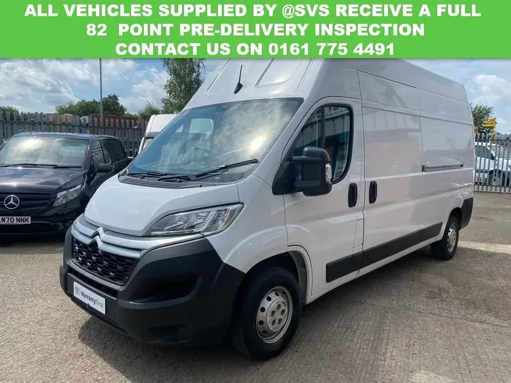 Used Citroën Relay 140 HP (102 kW) 2023 White Van