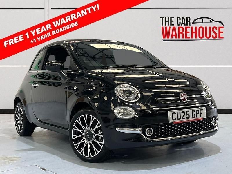 Black New 2025 Fiat 500 Hatchback | £14,699 (A bit pricey) - Image 1/4