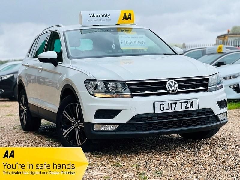 White Used 2017 VW Tiguan SE SUV | £8,995 (Fair price) - Image 1/3