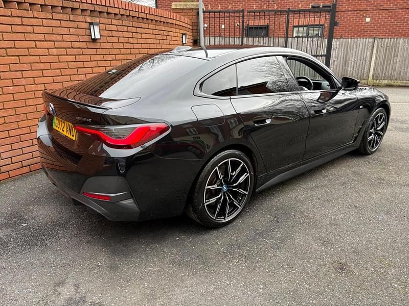Used BMW i4 M Sport 250 kW (340 HP) 2022 Black Sedan