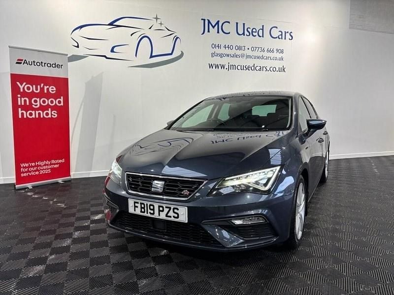 Grey Used 2019 Seat Leon FR Hatchback | £9,495 (Good price) - Image 1/3