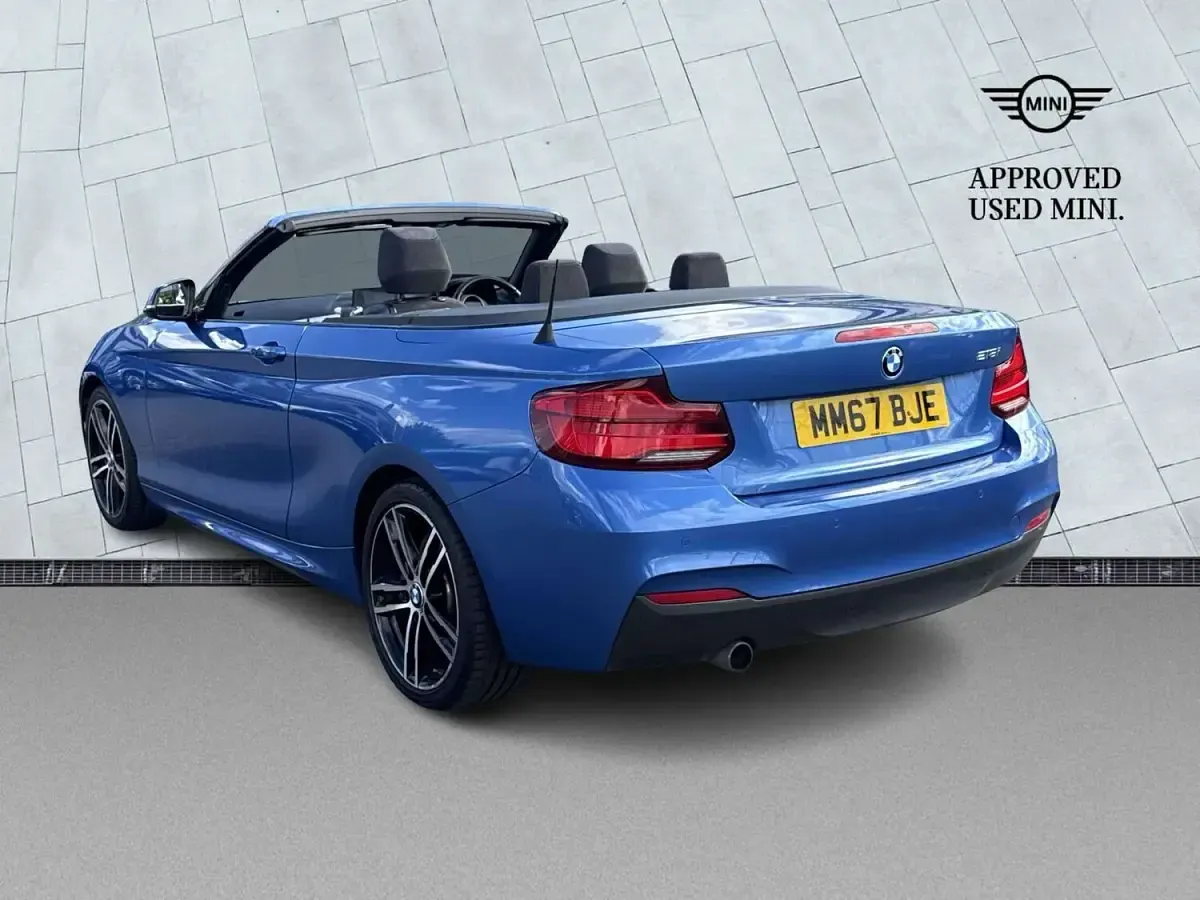 Used BMW 218 M Sport 2017 Blue Cabriolet