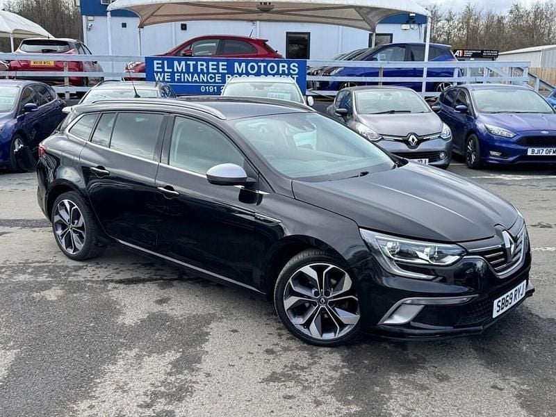 Used Renault Mégane GT Line GT-Line 2019 Black Estate
