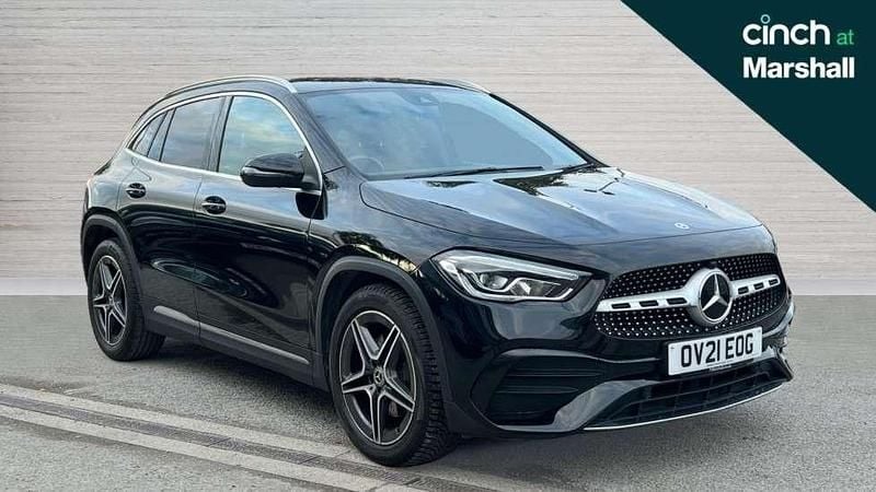 Black Used 2021 Mercedes GLA200 AMG line SUV | £25,274 (Fair price) - Image 1/4