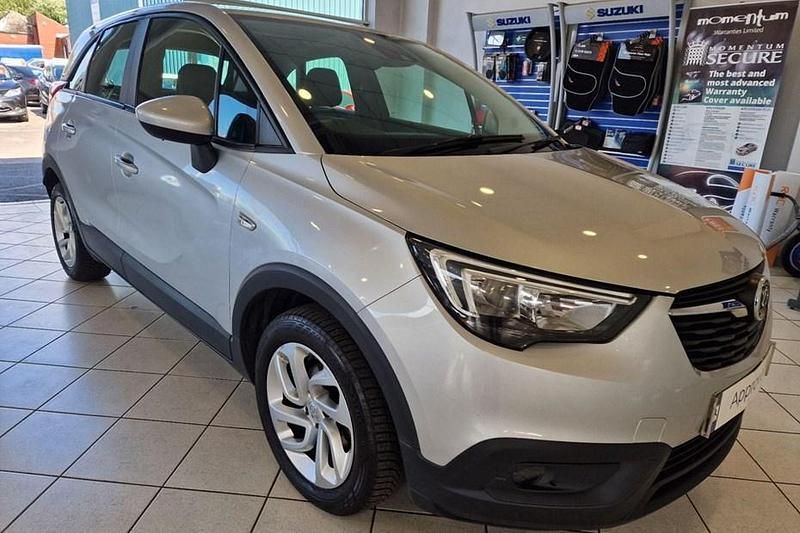 Silver Used 2018 Vauxhall Crossland X S SUV | £6,789 (Good price) - Image 1/1