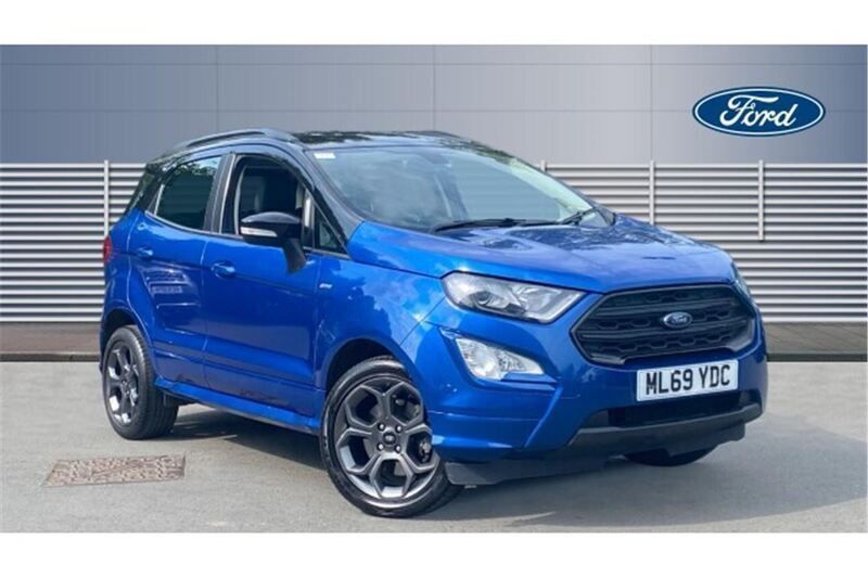 Blue Used 2019 Ford Ecosport ST-Line SUV | £10,663 (Fair price) - Image 1/4