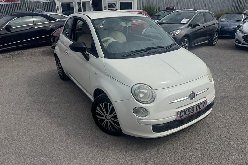 White Used 2009 Fiat 500 Pop Hatchback | £1,995 (Expensive) - Image 1/1