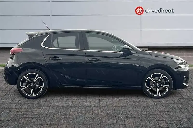 Used Vauxhall Corsa Ultimate 130 HP (95 kW) 2023 Black Hatchback