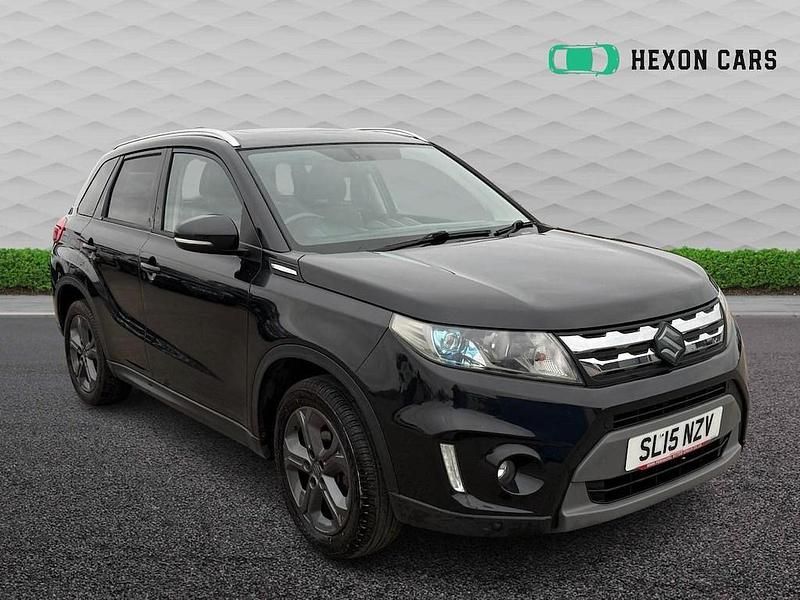 Black Used 2015 Suzuki Vitara SZ5 SUV | £5,895 (Fair price) - Image 1/3