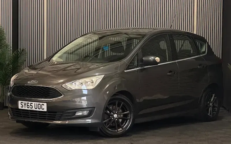 Used Ford C-MAX Zetec 125 HP (91 kW) 2017 Grey MPV