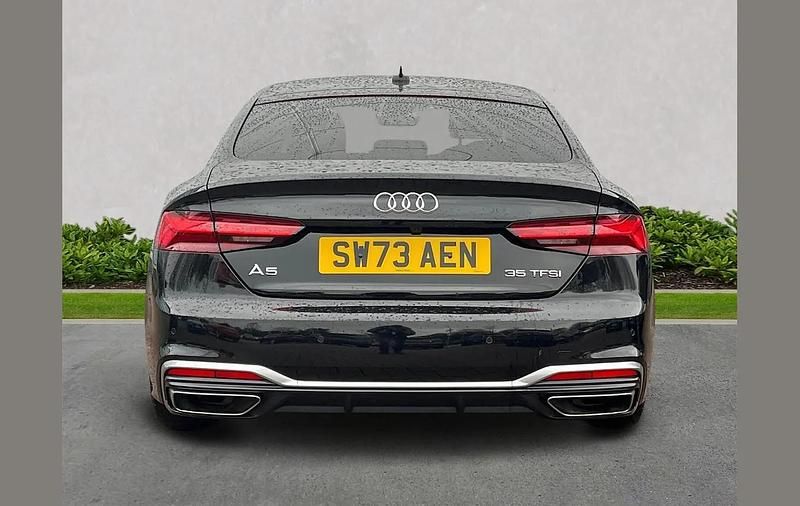 Used Audi A5 Sportback S-Line 150 HP (110 kW) 2023 Black Hatchback