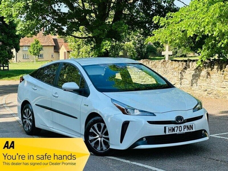 White Used 2020 Toyota Prius Business Edition Hatchback | £13,990 (A bit pricey) - Image 1/3