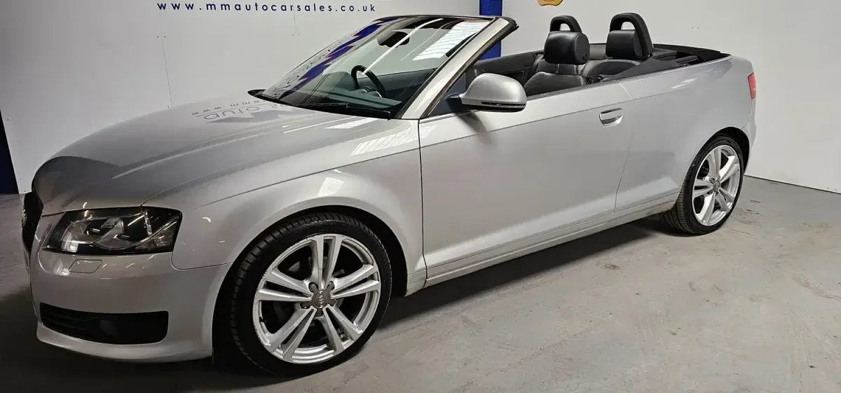 Used Audi A3 Cabriolet Sport 160 HP (117 kW) 2008 Silver Cabriolet
