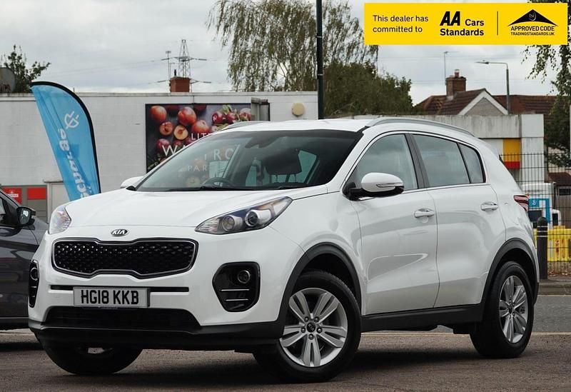 White Used 2018 Kia Sportage 2 SUV | £10,995 (Good price) - Image 1/3