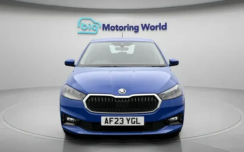 Used Skoda Fabia Comfort 110 HP (80 kW) 2023 Blue Hatchback