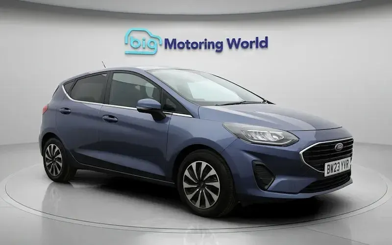 Used Ford Fiesta Titanium 101 HP (74 kW) 2022 Blue Hatchback