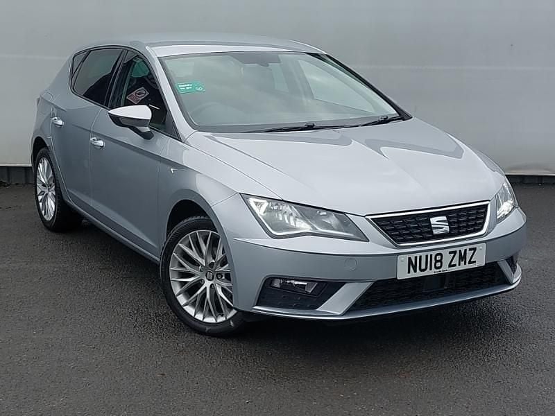 Silver Used 2018 Seat Leon SE Dynamic Hatchback | £9,998 (Fair price) - Image 1/4