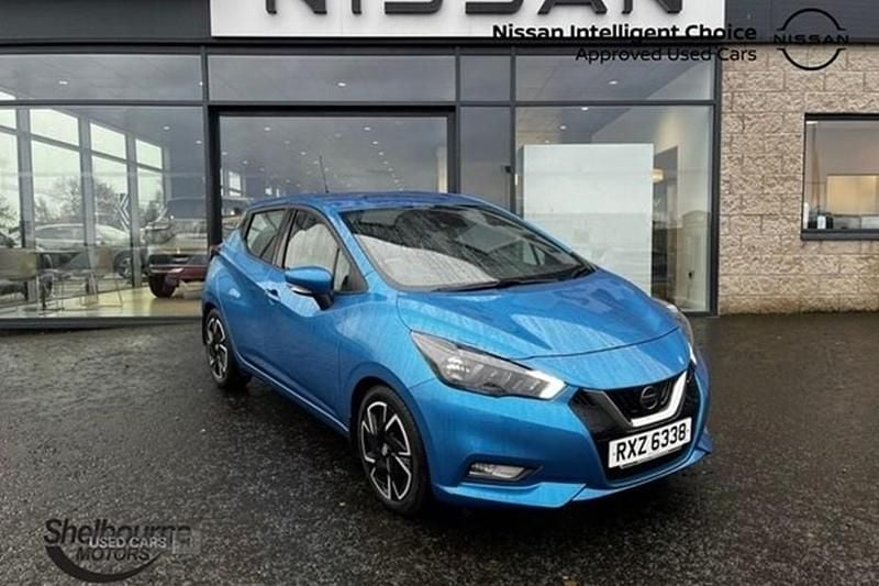 Blue Used 2021 Nissan Micra Acenta Hatchback | £10,495 (Good price) - Image 1/1