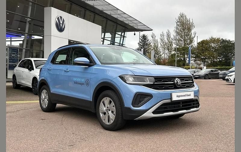 Blue Used 2024 VW T-Cross Life SUV | £19,495 (Expensive) - Image 1/4