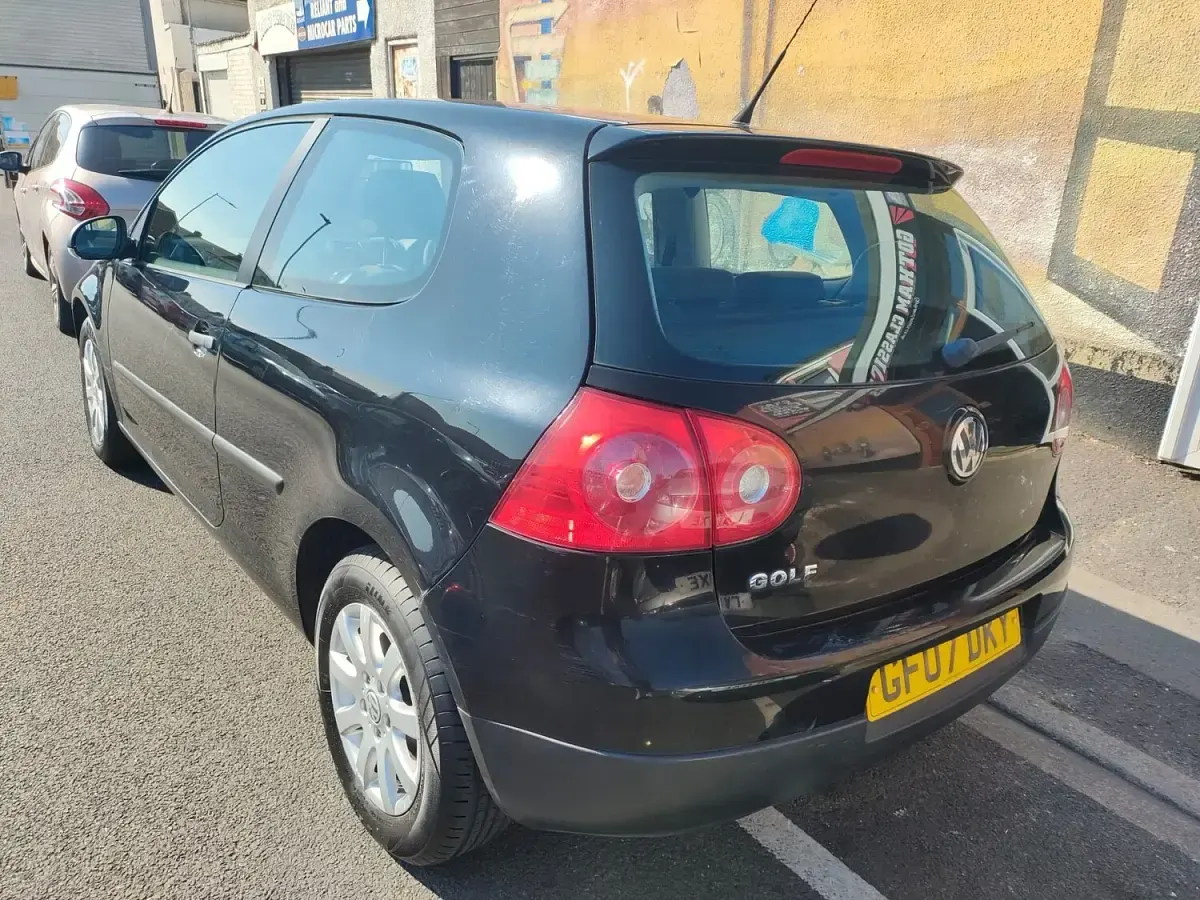 Used VW Golf V S 79 HP (58 kW) 2007 Black Hatchback