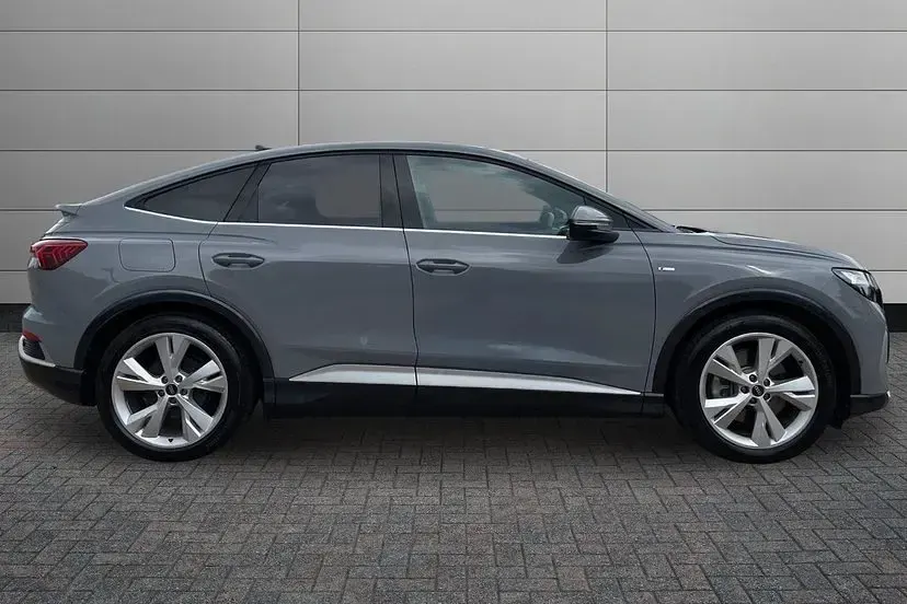 Used Audi Q4 Sportback e-tron S-Line 147 kW (201 HP) 2022 Grey SUV