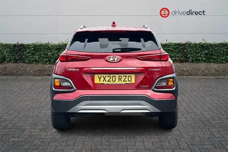 Used Hyundai Kona Premium SE 141 HP (103 kW) 2020 Red SUV