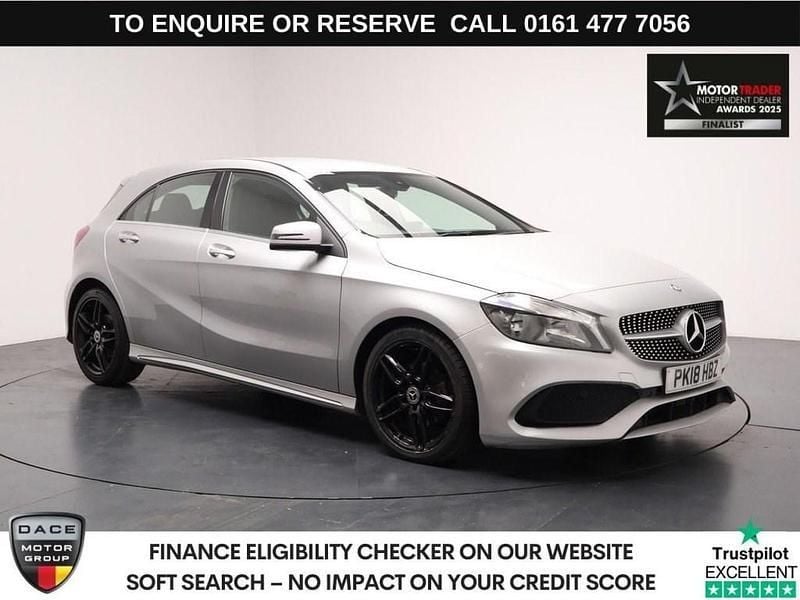 Silver Used 2018 Mercedes A200 AMG line Hatchback | £13,280 (Fair price) - Image 1/3
