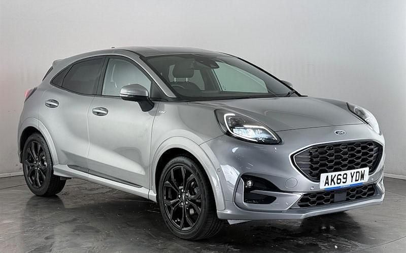 Silver Used 2020 Ford Puma ST-Line X Hatchback | £11,650 (Fair price) - Image 1/3