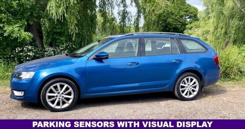 Blue Used 2016 Skoda Octavia SE L Estate | £9,984 (Good price) - Image 1/4