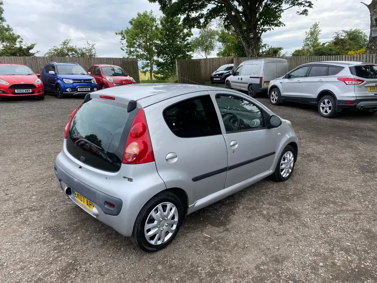 Used Peugeot 107 2007 Silver Hatchback